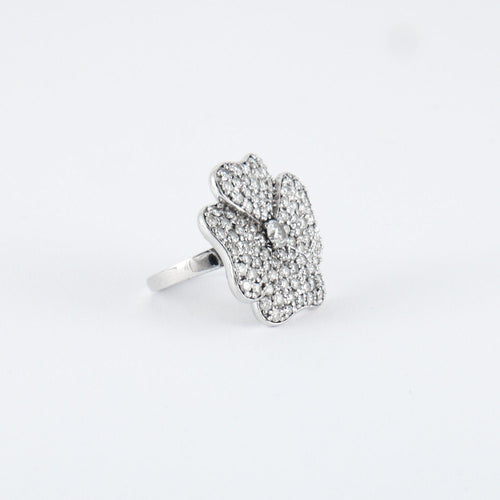 Bague Bague Fleur Diamants 58 Facettes