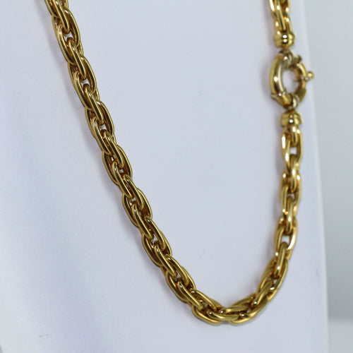 Collier Collier Or jaune en maille 58 Facettes