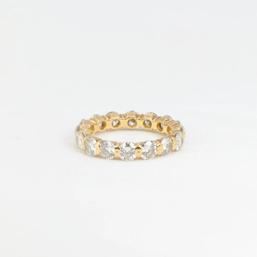 Bague Alliance américaine 16 diamants 58 Facettes 609