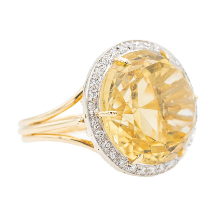 Bague 62 Bague Cocktail Or jaune Citrine 58 Facettes 2441316CN