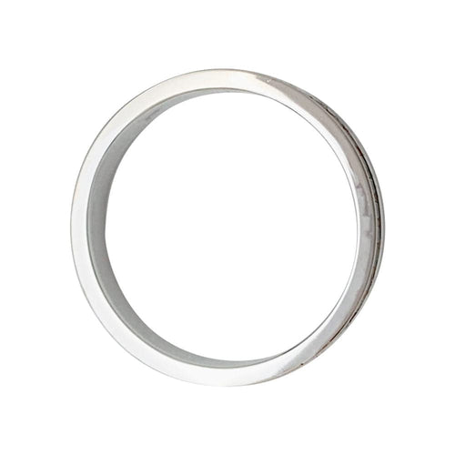 Bague 58 Alliance Boucheron,"Quatre Black Edition", or blanc, PVD noir. 58 Facettes 31583