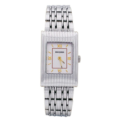 Montre Montre Boucheron, "Reflet", acier. 58 Facettes 33035