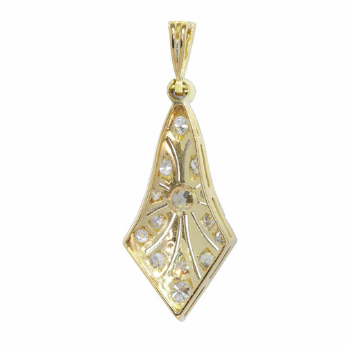 Pendentif Pendentif diamants Art Déco 58 Facettes 23283-0093