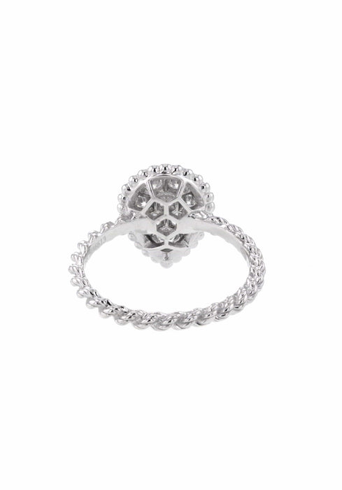 Bague 49 Bague BOUCHERON Serpent Bohème Motif S en Or Blanc 58 Facettes 59895-55626