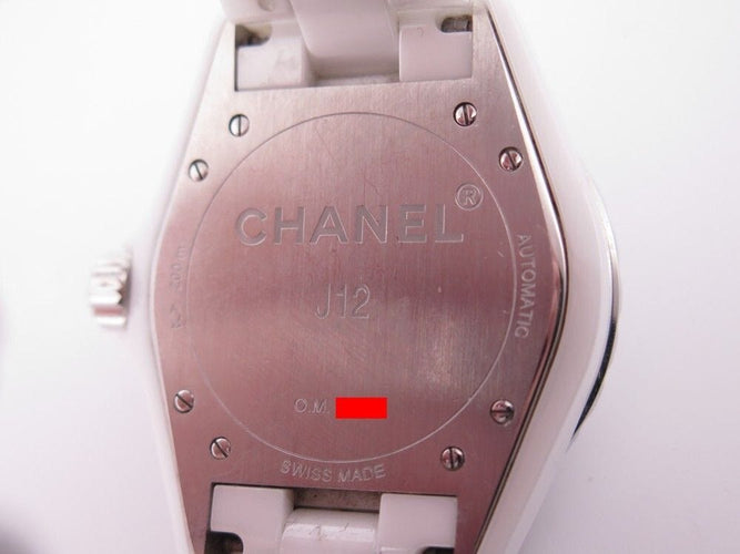 Montre montre femme CHANEL j12 38 mm diamants automatique 58 Facettes 257633