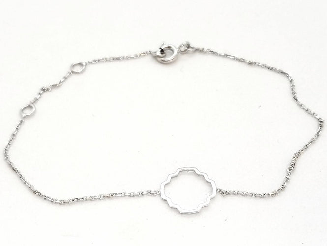 Bracelet Bracelet Transparence Or blanc 58 Facettes 578934RV