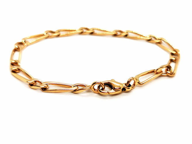 Bracelet Bracelet Maille cheval Or jaune 58 Facettes 1292209CN