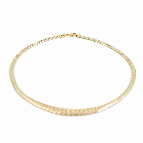 Collier Collier maille anglaise Or jaune 58 Facettes 2029422CN