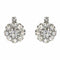 Boucles d'oreilles Boucles d'oreilles anciennes marguerites de diamants 58 Facettes 22-025