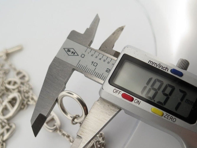 Collier collier HERMES sautoir farandole 160cm en argent 58 Facettes 255567