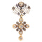 Pendentif Diamants croisés en or 58 Facettes 10252-4355