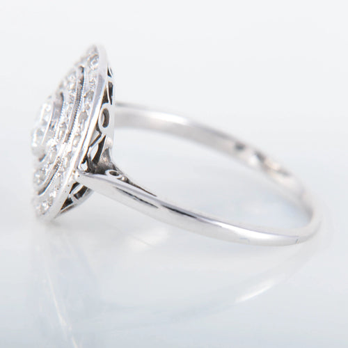 Bague 55 Bague Platine Diamants 58 Facettes 8391