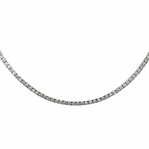 Collier Collier Rivière Or blanc Diamant 58 Facettes 2937884RV