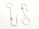 Boucles d'oreilles Boucles d'oreilles Transparence Or blanc 58 Facettes 578918RV
