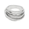 Bague 53 Bague Messika "Meli-Melo" en or blanc et diamants. 58 Facettes 31075