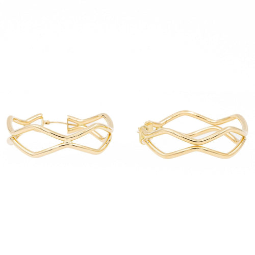 Boucles d'oreilles Boucles d'oreilles Créoles Or jaune 58 Facettes 2147830CN