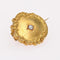 Broche Broche ronde or jaune perle 58 Facettes 18-057