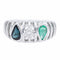 Bague 56 Bague Or blanc Diamant 58 Facettes 2328936CN