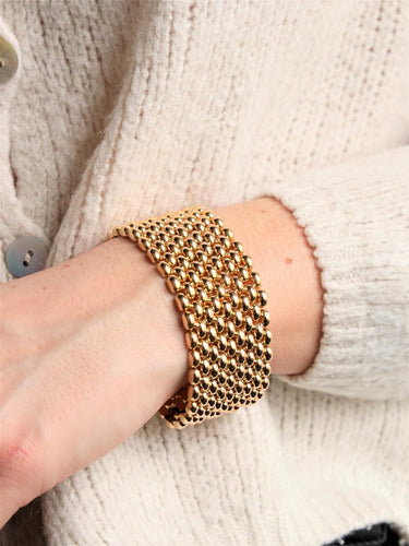 Bracelet Bracelet Manchette Or jaune 58 Facettes 1888409CN