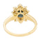 Bague 53 Bague Marguerite Or jaune Saphir 58 Facettes 2173022CN