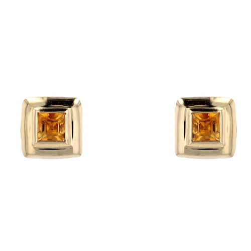 Boucles d'oreilles Boucles d'oreilles vintage citrine 58 Facettes 19-568