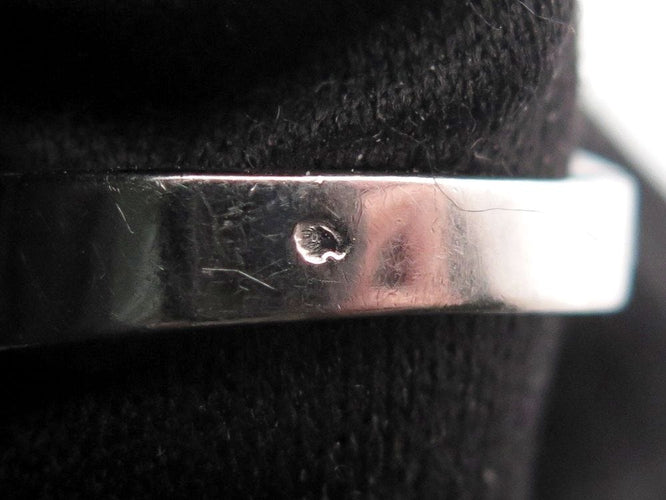 Bague 55 bague CHAUMET bee my love or blanc 18k diamant 1.1ct diamond 55 58 Facettes 250945