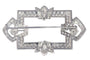Broche Broche platine, diamant 58 Facettes 22329-0041