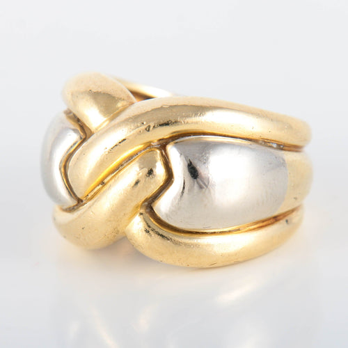 Bague 50 Bague Wempé 2 ors 58 Facettes 8400