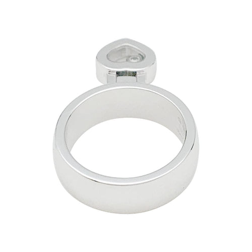 Bague 52 Bague Chopard "Happy Diamonds" en or blanc, diamant. 58 Facettes 31475