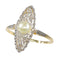 Bague 58 bague marquise diamants perles Art Déco 58 Facettes 23271-0581