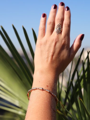 Bracelet Bracelet Or rose 58 Facettes 1752356CN