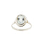 Bague 59 Bague Or blanc Aigue-marine 58 Facettes 27600