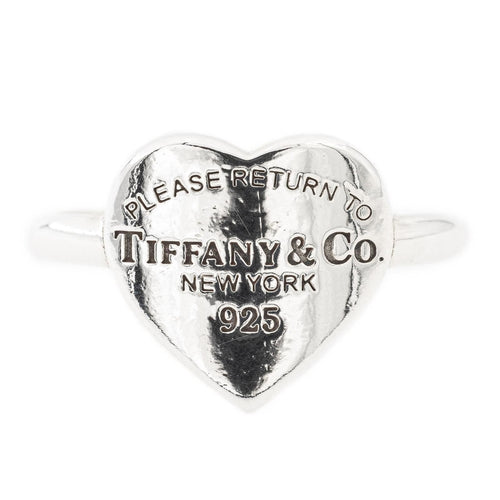 Bague 54 Tiffany & Co Bague Return to Tiffany Argent 58 Facettes 2271497CN