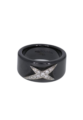 Bague 55 Bague MAUBOUSSIN Etoile Du Démon 58 Facettes 63126-59237