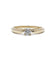 Bague 53 / Jaune / Or 750 Bague Solitaire Diamant 0.30 Carat 58 Facettes 220472R