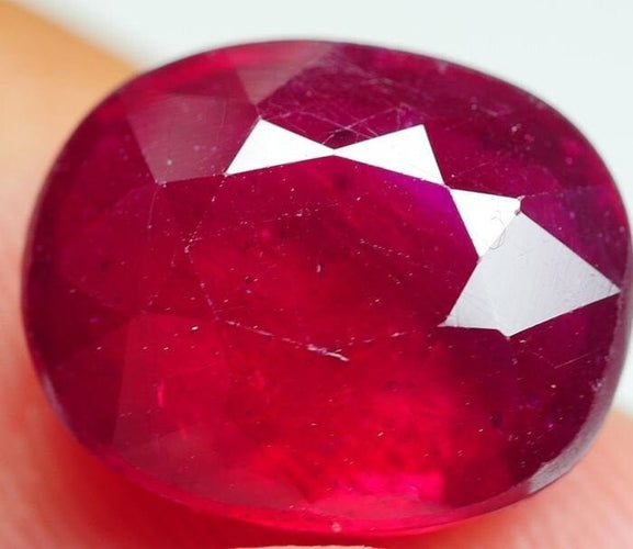 Gemstone Rubis 7cts 58 Facettes 334