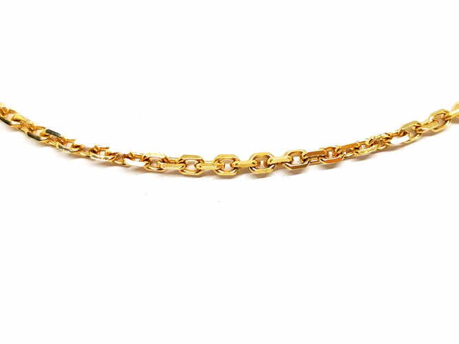 Collier Collier Maille forçat Or jaune 58 Facettes 1349757CN