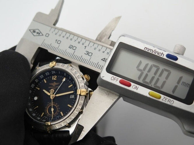 Montre vintage montre BREITLING duograph en acier automatique 58 Facettes 255108