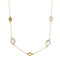 Collier Collier Or jaune Topaze Quartz 58 Facettes 34864