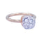 Bague 56 Bague Pomellato, "Nudo Solitaire", or rose et blanc, diamants. 58 Facettes 32267