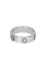 Bague 52 Bague CARTIER Love en Or Blanc 750/1000 58 Facettes 62272-58268