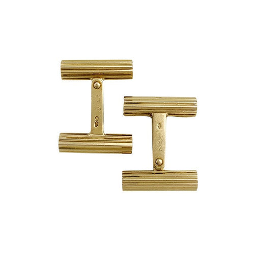 Boutons de manchette Boutons de manchette Cartier en or jaune. 58 Facettes 30755