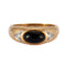 Bague BAGUE ONYX & DIAMANTS 58 Facettes BO/220123 OP