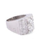 Bague Bague platine en diamant 1930 58 Facettes