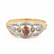Bague 51 Bague Or blanc Rubis 58 Facettes 2201490CN