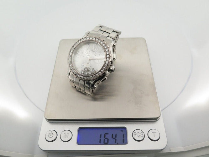 Montre montre CHOPARD happy sport 228506-2005 quartz 42mm nacre acier 58 Facettes 236388