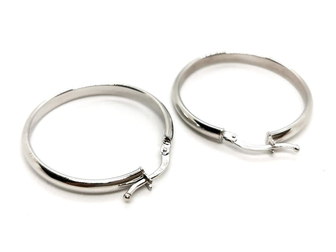 Boucles d'oreilles Boucles d'oreilles Or blanc 58 Facettes 1654226CN