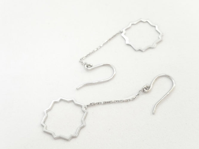Boucles d'oreilles Boucles d'oreilles Transparence Or blanc 58 Facettes 578940RV