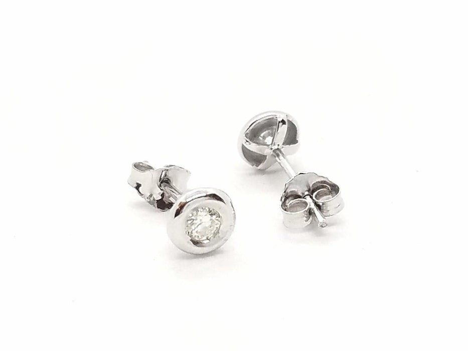 Boucles d'oreilles Boucles d'oreilles Or blanc Diamant 58 Facettes 579262RV