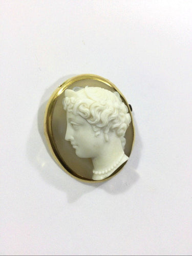 Broche Broche Camée Agate 58 Facettes 986541